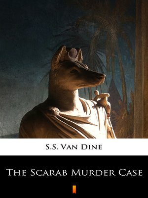 cover image of The Scarab Murder Case